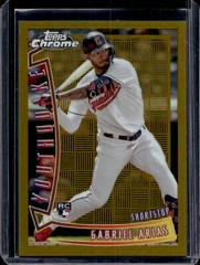 Gabriel Arias [Gold] #YQ-20 Baseball Cards 2022 Topps Chrome Youthquake Prices