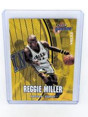 Reggie Miller [Extra] #78 Basketball Cards 2000 Fleer Game Time Prices