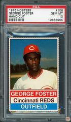 George Foster [Hand Cut] #106 Baseball Cards 1976 Hostess Prices
