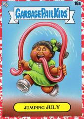 Jumping July [Red] #16a Garbage Pail Kids at Play Prices