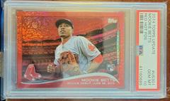 Mookie Betts [Red Hot Foil] #US301 Baseball Cards 2014 Topps Update Prices