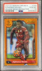 Alphonso Davies [Orange] #46 Soccer Cards 2021 Topps UEFA Champions League Prices