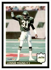 Lonnie Young Football Cards 1992 Fleer Prices