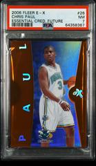 Chris Paul [Essential Credentials Future] #26 Basketball Cards 2006 Fleer E-X Prices