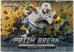Rashee Rice [Gold] #PB-14 Football Cards 2023 Panini Prizm Draft Picks Break Prices