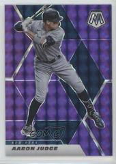 Aaron Judge [Purple Mosaic] #135 Baseball Cards 2021 Panini Mosaic Prices