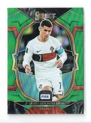 Cristiano Ronaldo [Green] #47 Soccer Cards 2022 Panini Select FIFA Prices