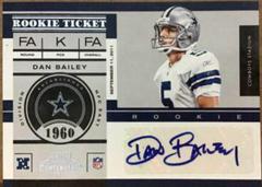 Dan Bailey [Autograph] #194 Football Cards 2011 Playoff Contenders Prices