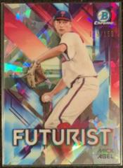 Mick Abel [Atomic Refractor] Baseball Cards 2021 Bowman Chrome Futurist Prices