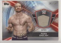 Aiden English #SR-AE Wrestling Cards 2019 Topps WWE Road to Wrestlemania Shirt Relics Prices