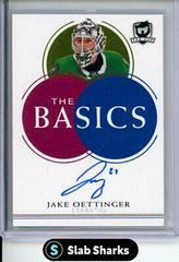 Jake Oettinger Hockey Cards 2021 Upper Deck The Cup The Basics Auto Prices