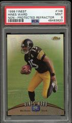 Hines Ward [Non Protected Refractor] #148 Football Cards 1998 Topps Finest Prices