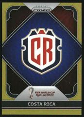 Costa Rica [Gold] Soccer Cards 2022 Panini Prizm World Cup Team Badges Prices