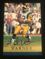 Kurt Warner [Gold] Football Cards 2000 Upper Deck Legends Autographs Prices