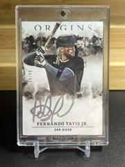 Fernando Tatis Jr. [Silver Ink] Baseball Cards 2021 Panini Chronicles Origins Autographs Prices