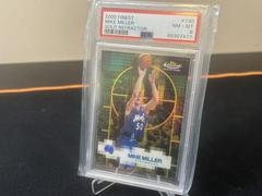 Mike Miller [Gold Refractor] #130 Basketball Cards 2000 Finest Prices