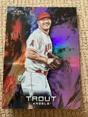 Mike Trout [Purple] #100 Baseball Cards 2018 Topps Fire Prices