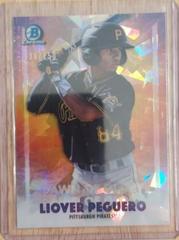 Liover Peguero [Atomic Refractor] Baseball Cards 2021 Bowman Chrome Dawn of Glory Prices