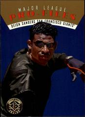Deion Sanders #93 Baseball Cards 1995 SP Championship Prices