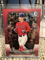 Masataka Yoshida [Mega Box Mojo Red] #58 Baseball Cards 2023 Bowman Prices