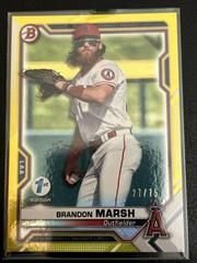 Brandon Marsh [Gold Foil] #BFE-112 Baseball Cards 2021 Bowman 1st Edition Prices