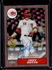 Joey Votto [Red] Baseball Cards 2022 Topps Chrome 1987 Autographs Prices