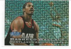 Rasheed Wallace [Row 0] Basketball Cards 1997 Flair Showcase Prices