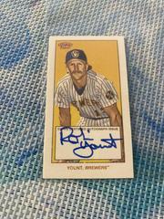 Robin Yount Baseball Cards 2022 Topps 206 Prices