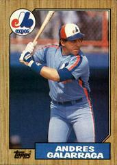 Andres Galarraga Baseball Cards 1987 Topps Prices