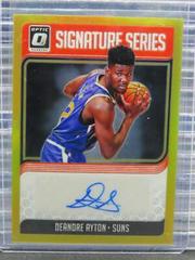 DeAndre Ayton [Gold] #DAY Basketball Cards 2018 Panini Donruss Optic Signature Series Prices