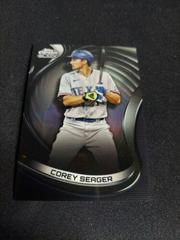 Corey Seager [Refractor] Baseball Cards 2022 Topps Chrome Black Prices