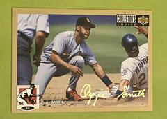 Ozzie Smith [Gold Signature] #545 Baseball Cards 1994 Collector's Choice Prices