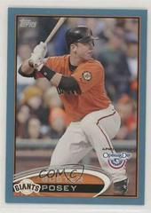 Buster Posey Baseball Cards 2012 Topps Opening Day Prices