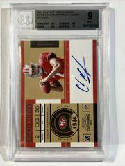 Colin Kaepernick [No Riddell Logo on Helmet Autograph] #227 Football Cards 2011 Playoff Contenders Prices