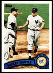 Mickey Mantle #450 Baseball Cards 2011 Topps Prices