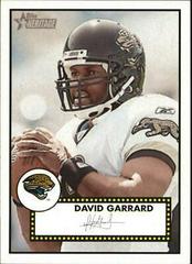 David Garrard #10 Football Cards 2006 Topps Heritage Prices