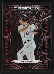 Cal Ripken [Red] Baseball Cards 2023 Panini Chronicles Obsidian Prices