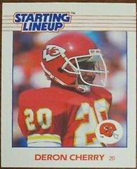 Deron Cherry Football Cards 1988 Kenner Starting Lineup Prices