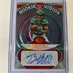 Breece Hall [Red] #RVS-BH Football Cards 2022 Panini Illusions Rookie Vision Signatures Prices