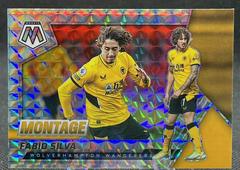 Fabio Silva #30 Soccer Cards 2021 Panini Mosaic Premier League Montage Prices