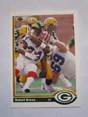 Robert Brown #519 Football Cards 1991 Upper Deck Prices
