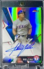 Adrian Beltre [Red Wave Refractor] #AB Baseball Cards 2018 Topps Finest Autographs Prices