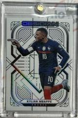 Kylian Mbappe [Electric Etch Contra] Soccer Cards 2021 Panini Obsidian Prices