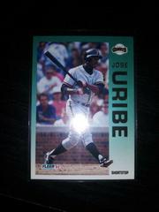 Jose Uribe [Error] #649 Baseball Cards 1992 Fleer Prices