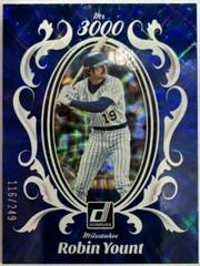 Robin Yount [Blue] #M3K-13 Baseball Cards 2023 Panini Donruss Mr. 3000 Prices