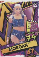 Liv Morgan #93 Wrestling Cards 2021 Topps Slam Attax WWE Prices