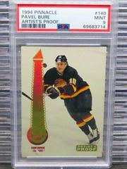 Pavel Bure [Artist's Proof] #140 Hockey Cards 1994 Pinnacle Prices
