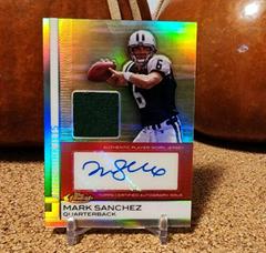 Mark Sanchez [Jersey Autograph Refractor] #80 Football Cards 2009 Topps Finest Prices