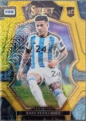 Enzo Fernandez [Gold Mojo] #147 Soccer Cards 2022 Panini Select FIFA Prices