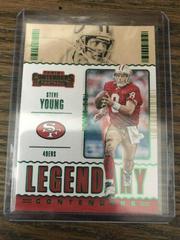 Steve Young Football Cards 2020 Panini Contenders Legendary Prices